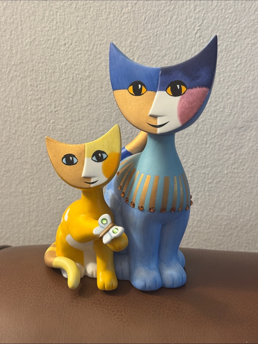 Rosina Wachtmeister for Goebel”Tina e Tommaso Ltd 2007 annual cat coll figurine